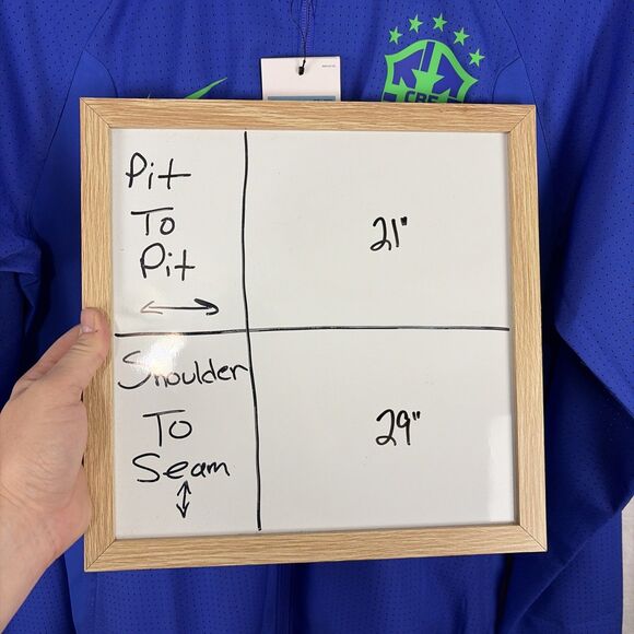 Nike Brazil National Team Dri-Fit Woven Soccer Jacket DN4373-433 Size Medium NWT - Picture 8 of 8